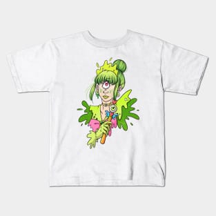 Magical Cyclops Girl Kids T-Shirt